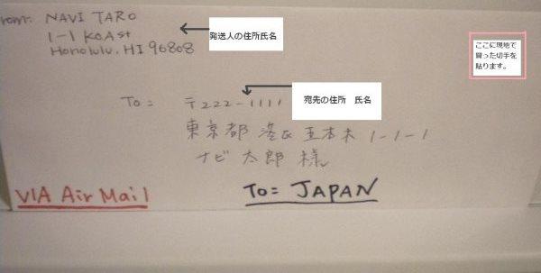□ハワイの郵便、小包事情