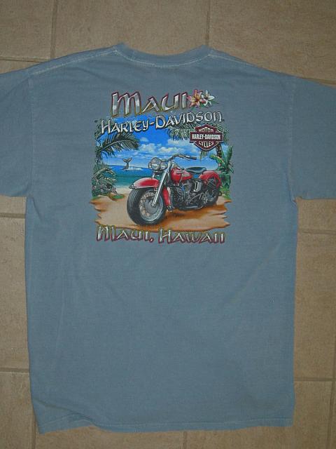 マウイのハーレーＴシャツ