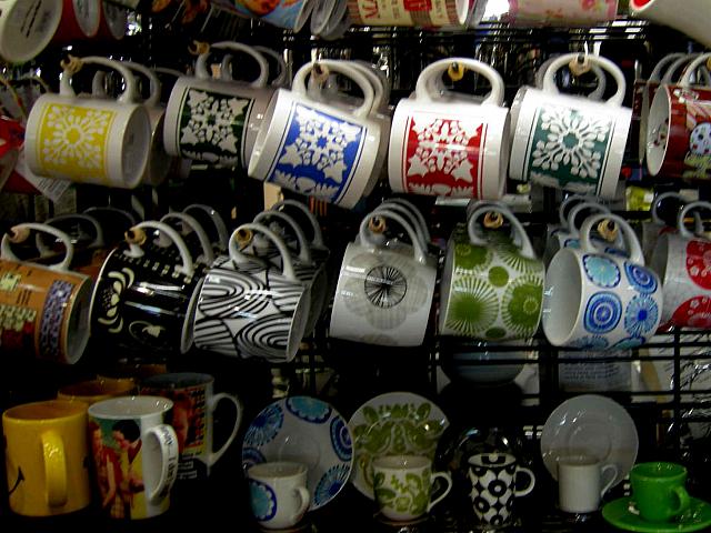 キルト柄のマグカップは人気アイテム