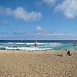 波はすでに冬！のハワイ