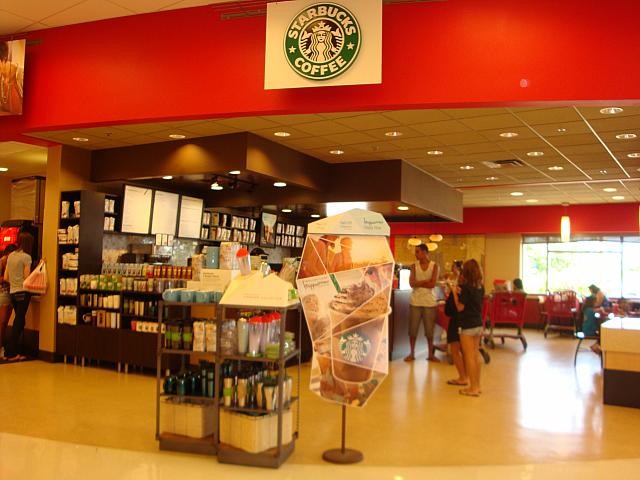 店内のスターバックス