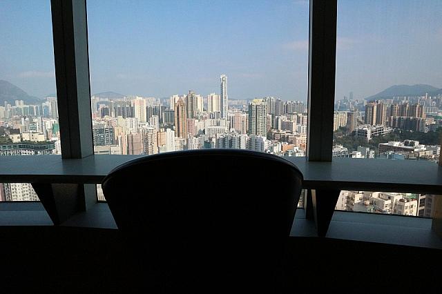 窓側席は絶景ビュー！
