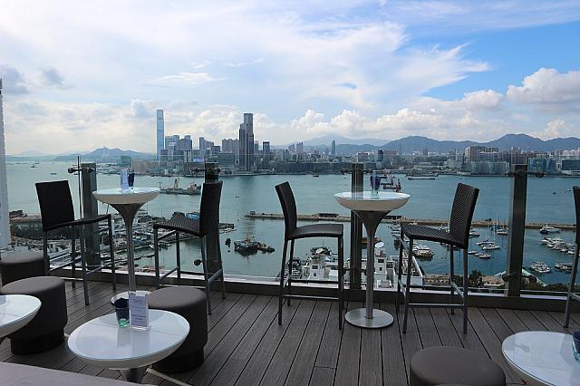 27階 SKYE roofbarからの眺め