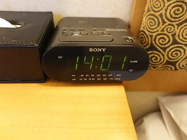 ラジオ付時計（シティービュー）