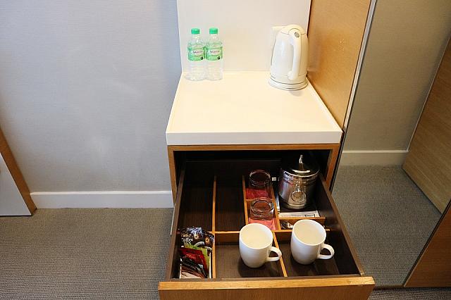 お茶セットも完備