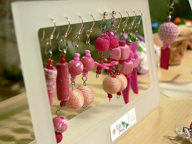 ピアスはすべてシルバー９２５使用<br>HK＄８０～