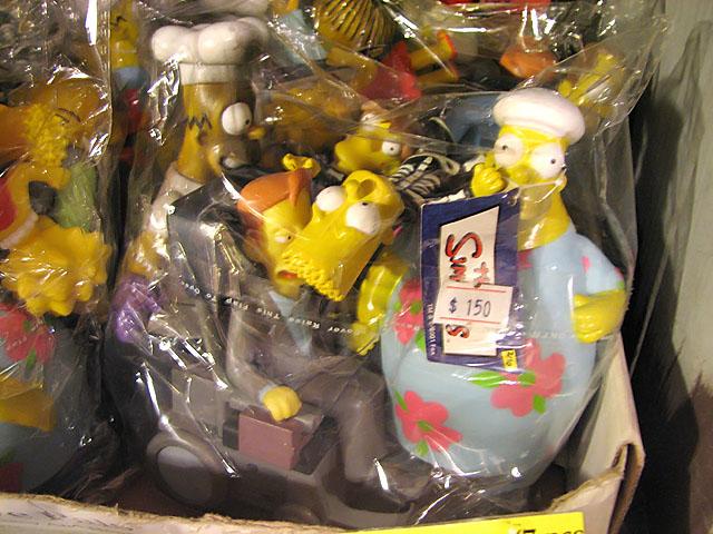 シンプソンフィギュアセット　HK$150