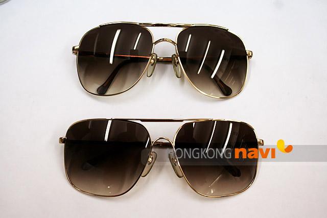 ルックスオティカ(Luxottica)18Kのフレーム　HK$950