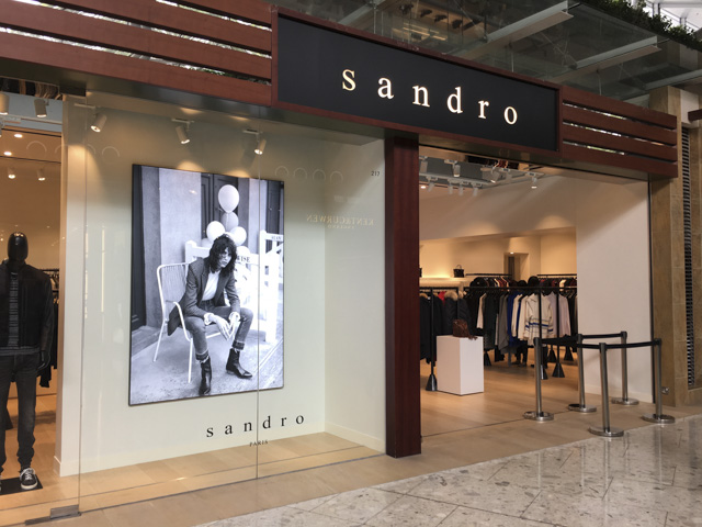フランス発シックで女性らしいラインのsandro