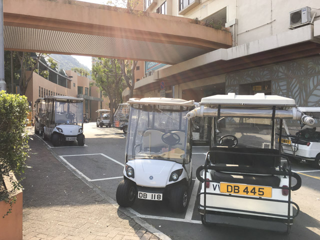 自家用車ではなく、自家用ゴルフカート