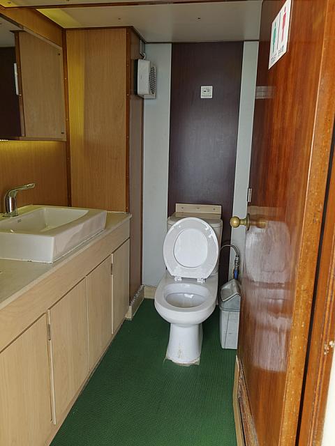 トイレは２つありますが、ひとつが新しくてきれいでした。