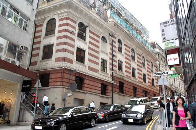 雲咸街（Wyndham Street）ウインダム・ストリートからの景観