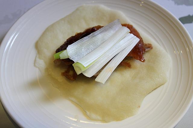 ねぎを載せます