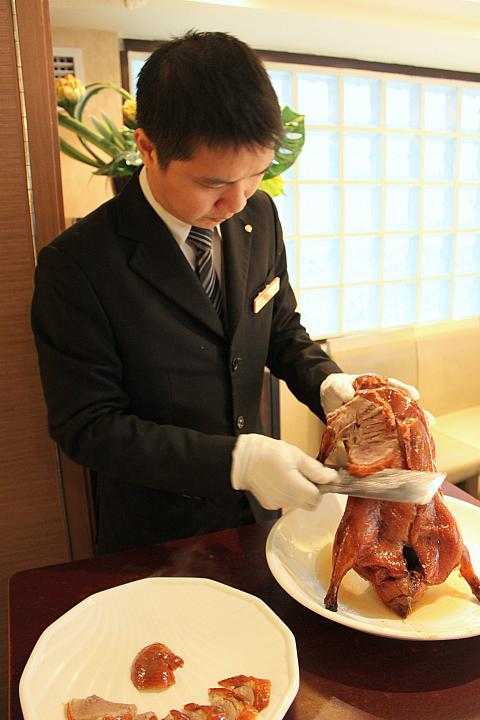 出来立てをその場で切っていただきます！