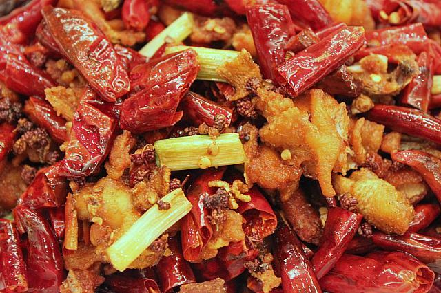 小さ目に切られた鶏肉発見！