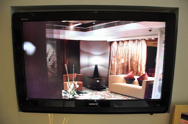 壁掛けの薄型テレビです。