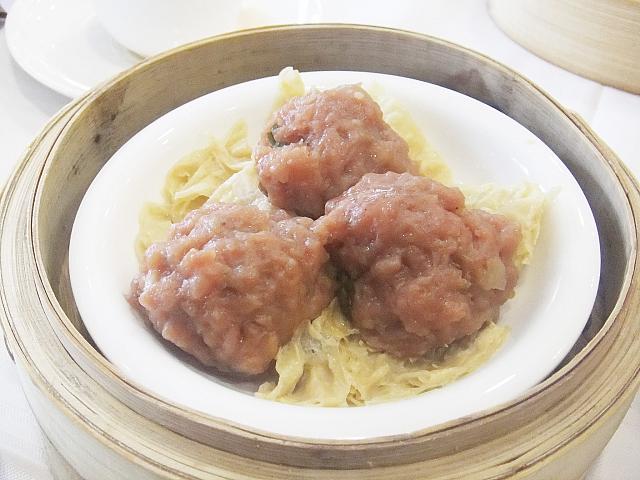 点心の定番、陳皮牛肉球