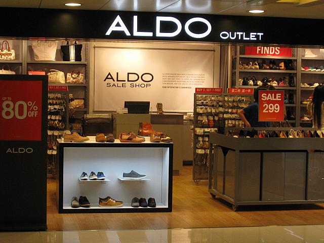22. Aldo<BR>
メンズ、レディース向けレザーグッズ。シューズやバッグなど。
