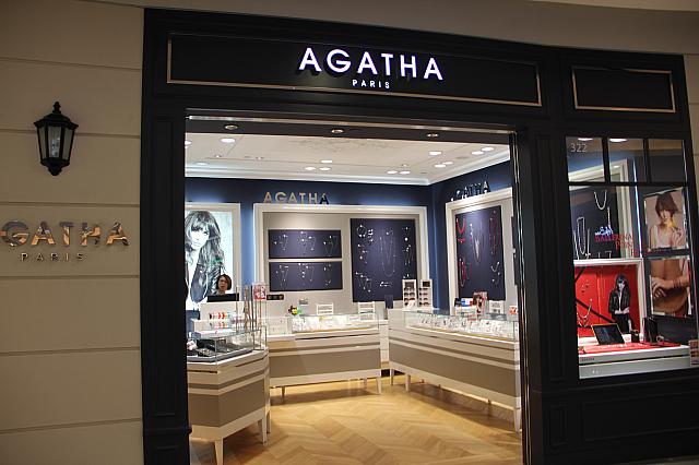 カジュアルジュエリーショップ、アガサAGATHA