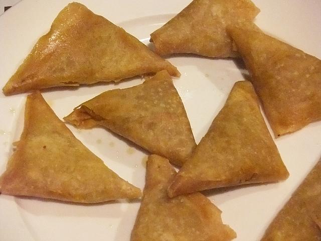 軽食にはぴったりのサモサ