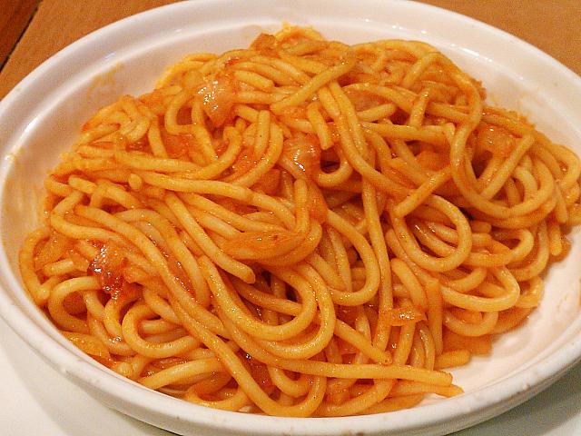 カフェというより」”喫茶店”のナポリタンという感じ