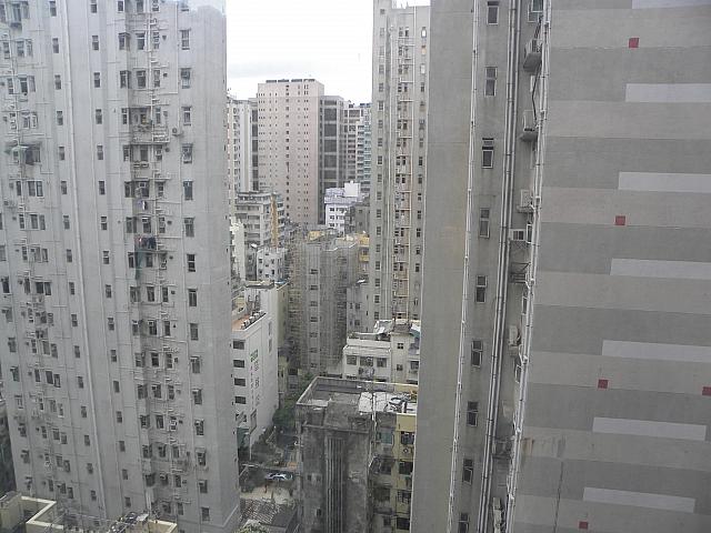 高層ビルと高層ビルの景色というのもおもしろいですね