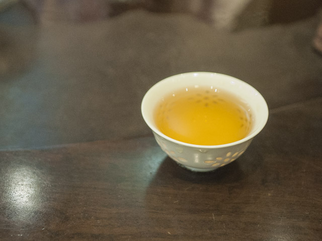 とても綺麗な色をした紅茶です。