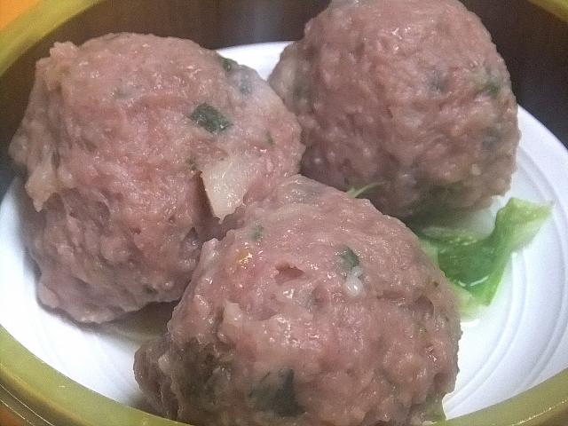 クワイが入っているのでサクサクとした食感もあります