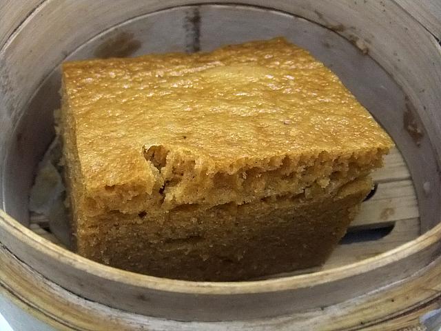 せいろの深さが通常の2倍ある雞油馬拉糕