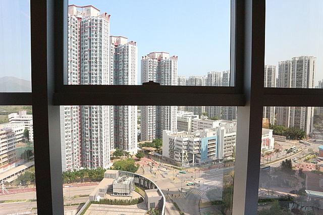 窓からの風景（一例）。