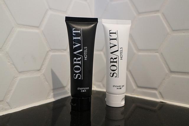 バスアメニティーは、ホテルのグループ、soravitのもの。