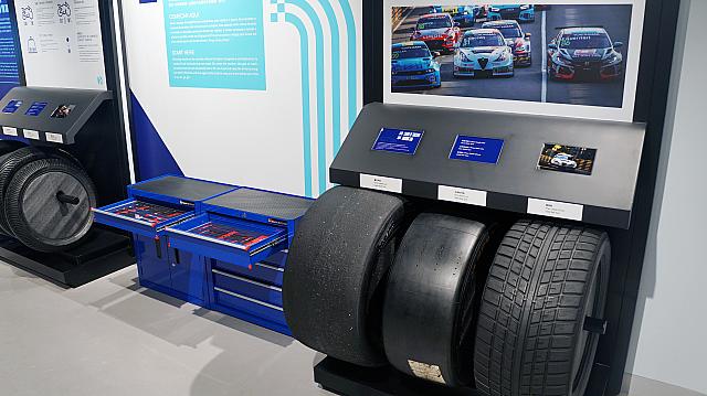 レース用タイヤと一般車両用のタイヤの比較