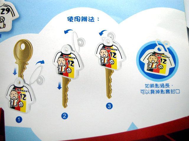 付け方。