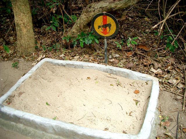 犬用のトイレもちゃんとあるのです。看板がキュート。