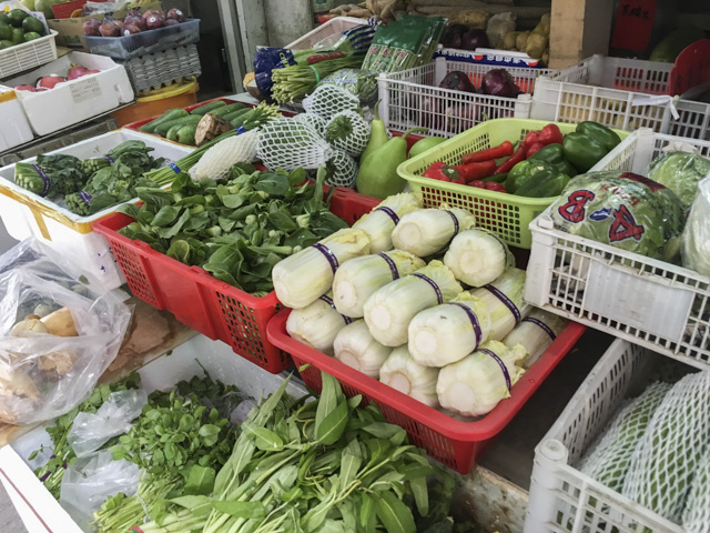 野菜も新鮮です。