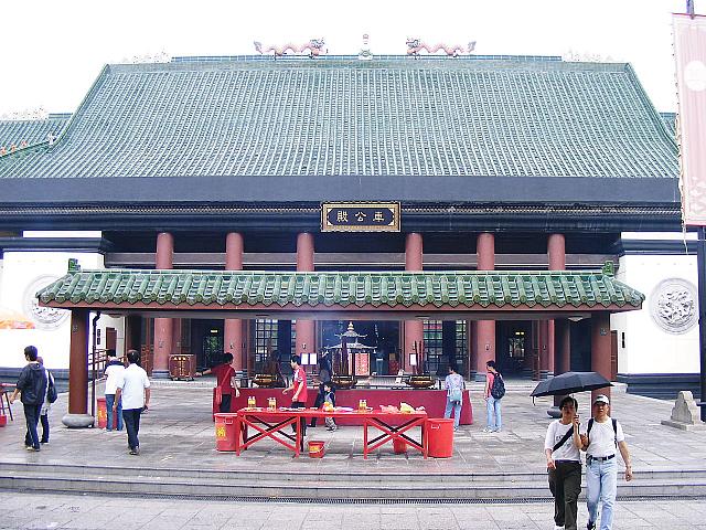 道教のお寺車公廟　　　　　　　