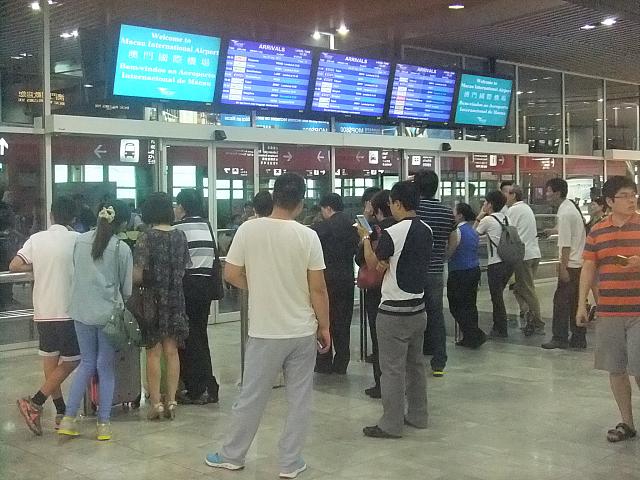 迎えに来た人たち