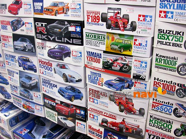 田宮のプラモデルなども