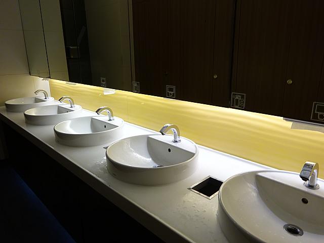 トイレの中はおおむね清潔。