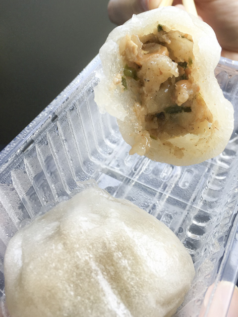 粉果は２個でHK$8.50