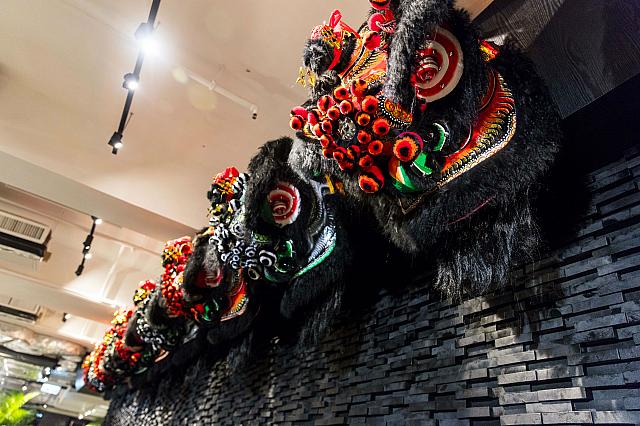獅子舞の頭