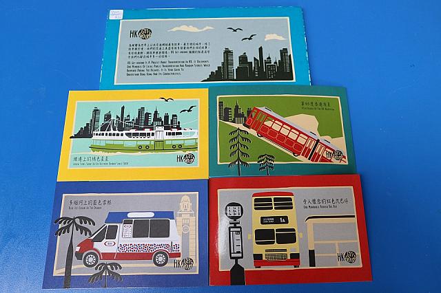 インベトウィーンのオリジナル商品。香港の乗り物が可愛くイラストになりました。