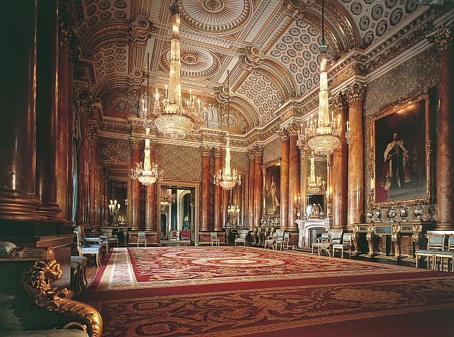 10．ブルードローイングルーム　※提供写真　Peter Smith The Royal Collection © 2011, Her Majesty Queen Elizabeth II