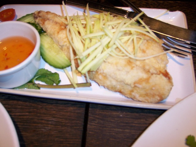 Seabass chien gion (クリスピーシーバスフィレット)