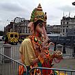 インドの新年には、ヒンズー教の神様「ラクシュミー」をお祝いします