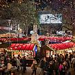 チャイナタウンのすぐそば、レスター・スクエアのクリスマスマーケットも1月6日まで楽しめます。