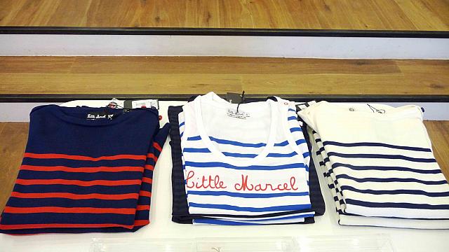 フランスで大人気！Little MarcelのTシャツ。55ユーロ。