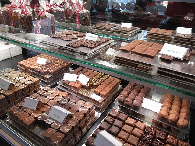 もちろんチョコレートも充実