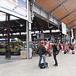 パリの主要駅のひとつ、サン・ラザール駅。長距離電車でノルマンディー地方に向かいます☆