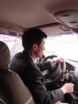 ９．韓国のタクシーは運転が荒いと有名だけど、Ｋｒはすっごーく安全運転。
